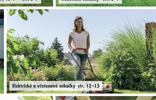 Elektrické a vřetenové sekačky