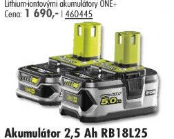 Akumulátor 2,5 Ah RB18L25