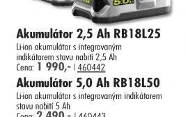 Akumulátor 5,0 Ah RB18L50