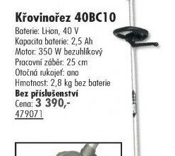 Křovinořez 40BC10