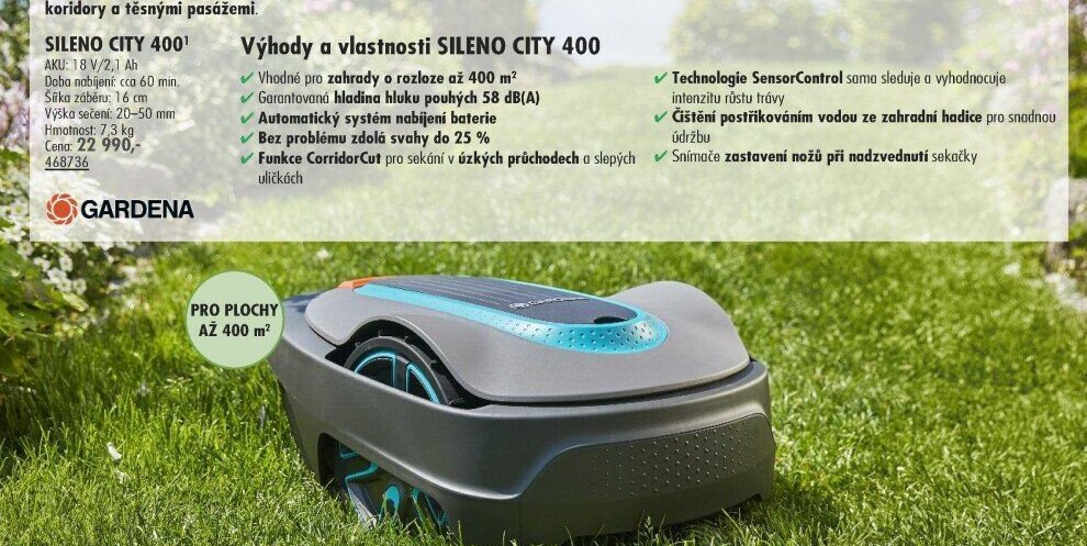 GARDENA SILENO CITY 400