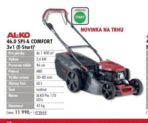 AL-KO 46.0 SPI-A COMFORT 3v1 (E-Start)