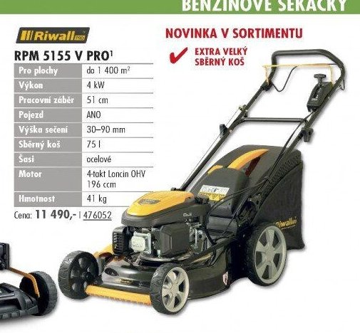 Riwall RPM 5155 V PRO