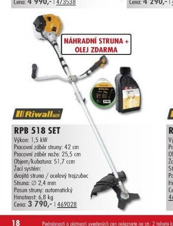 Riwall RPB 518 SET