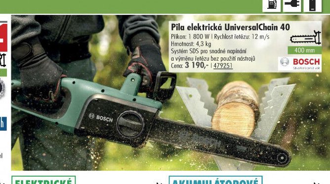 Pila elektrická UniversalChain 40