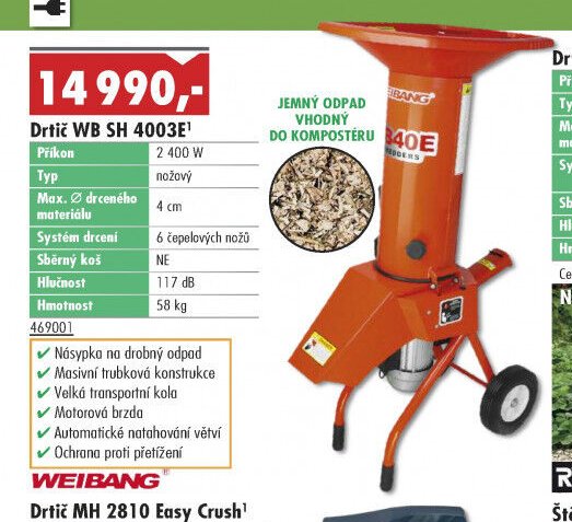 Drtič WB SH 4003E