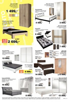 akční leták Sconto nábytek 11.3.2022-31.3.2022