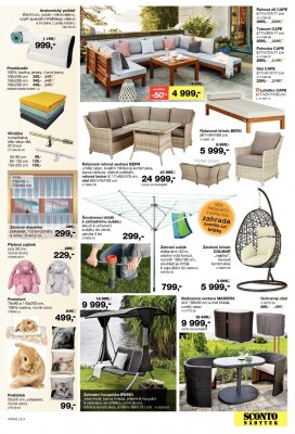 akční leták Sconto nábytek 11.3.2022-31.3.2022