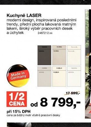 Kuchyně LASER