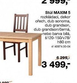 Stůl MAXIM 5