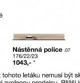 Nástěnná police 07