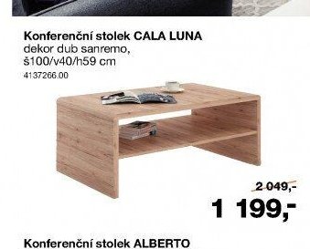 Konferenční stolek CALA LUNA