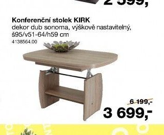 Konferenční stolek KIRK