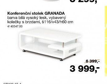 Konferenční stolek GRANADA