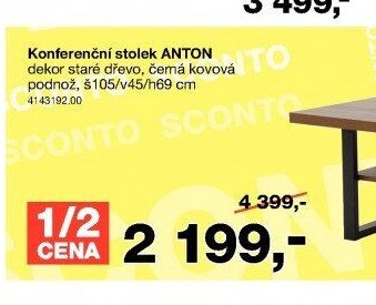 Konferenční stolek ANTON