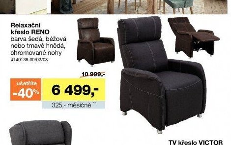 Relaxační křeslo RENO
