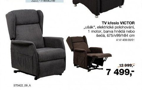 TV křeslo VICTOR