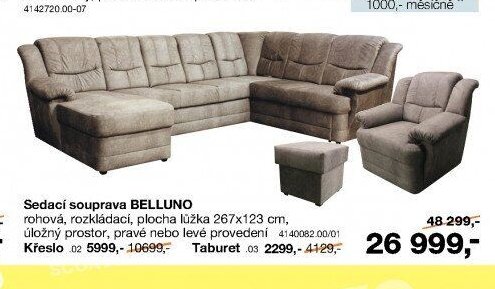 Sedací souprava BELLUNO