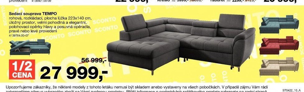 Sedací souprava TEMPO
