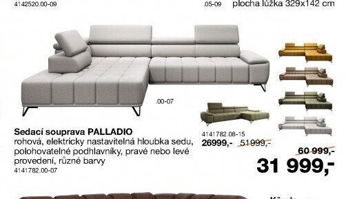 Sedací souprava PALLADIO