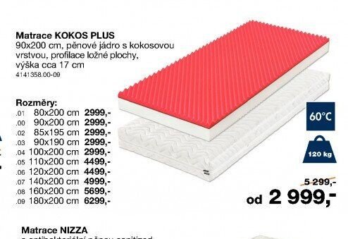 Matrace KOKOS PLUS