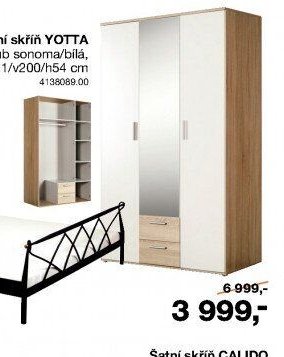 Šatní skříň YOTTA