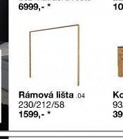 Rámová lišta