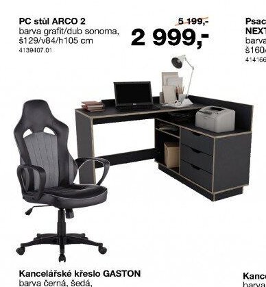 PC stůl ARCO 2