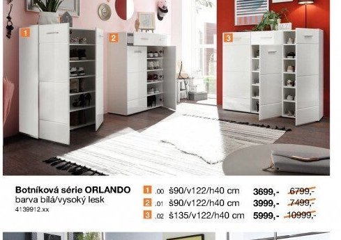Botníková série ORLANDO .00