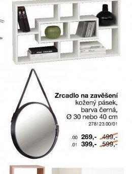 Zrcadlo na zavěšení