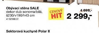 Obývací stěna SALE