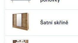 Šatní skříně