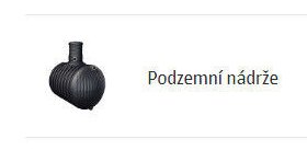 Podzemní nádrže
