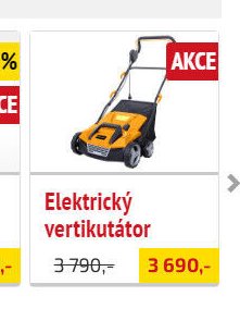 Elektrický vertikutátor