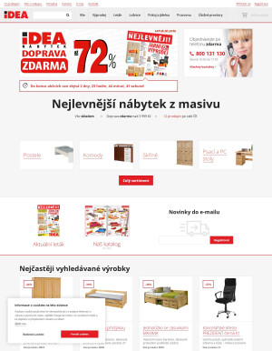 akční leták IDEA nábytek 29.3.2022-4.4.2022