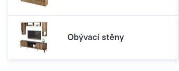 Obývací stěny
