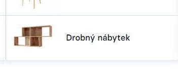 Drobný nábytek