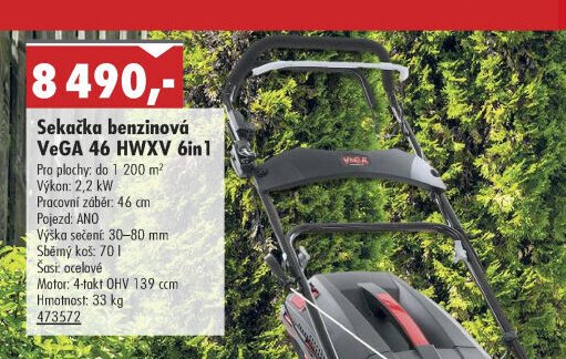 Sekačka benzinová VeGA 46 HWXV 6in1
