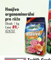 Hnojivo organominerální pro růže