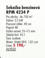 Sekačka benzínová RPM 4234 P