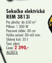 Sekačka elektrická REM 3813i
