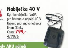 Nabíječka 40 V