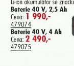 Baterie 40 V (4 Ah)