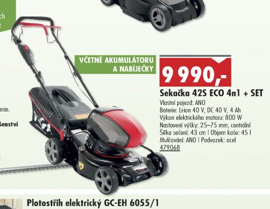 Sekačka 42S ECO 4n1 + SET