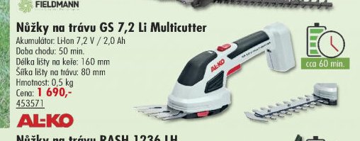 Nůžky na trávu GS 7,2 Li Multicutter
