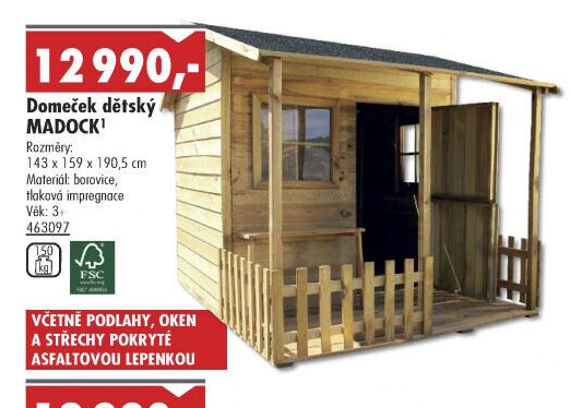 Domeček dětský MADOCK