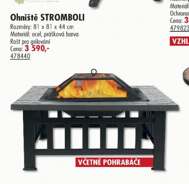 Ohniště STROMBOLI