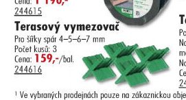 Terasový vymezovač
