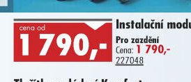 Instalační modul Komfort (pro zazdění)
