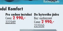 Instalační modul Komfort (pro suchou instalaci)